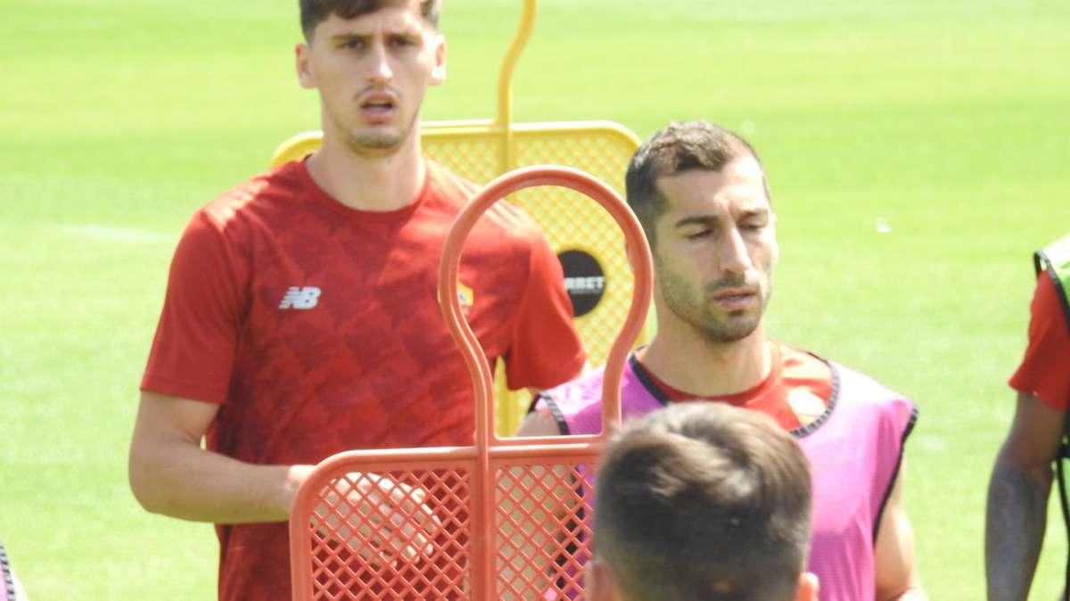 TRIGORIA - Lavoro atletico e tattico. Mkhitaryan in gruppo: "Sto bene". I Friedkin e Tiago Pinto presenti. FOTO! VIDEO!