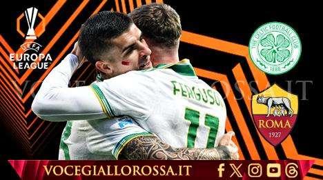 Celtic-Roma 0-3 - I giallorossi si impongono sugli scozzesi e salgono a 12 punti