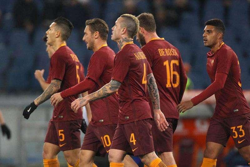 Roma-Sampdoria 4-0, Nainggolan all'inizio e alla fine dello spettacolo giallorosso