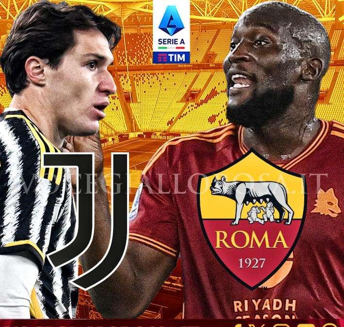Juventus-Roma - La copertina del match. GRAFICA!