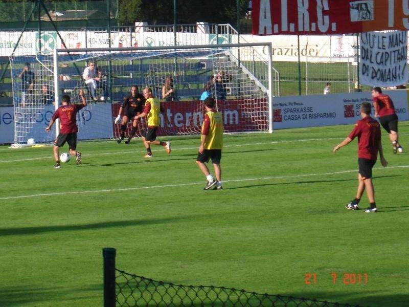 Riscone: partitella dello staff Roma, vince la squadra di Luis Enrique vince 8-7 