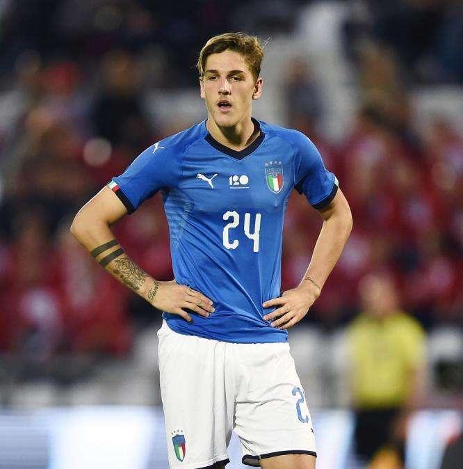 Italia, Mancini: "Zaniolo ha avuto una crescita velocissima e imprevedibile, bravo Di Francesco a lanciarlo"