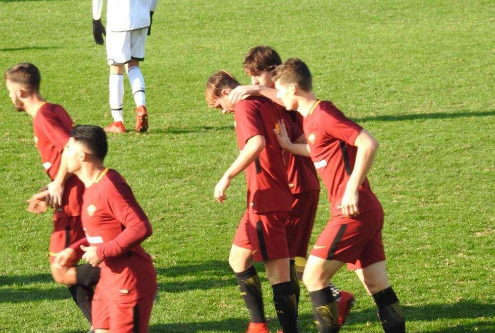 PRIMAVERA PAGELLE AS ROMA vs GENOA CFC 5-0 - Pokerissimo giallorosso. Antonucci brillante