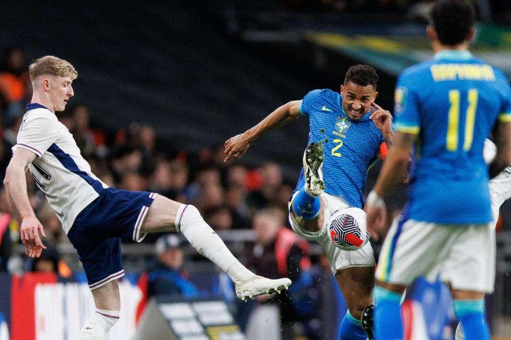 Il Brasile batte l'Inghilterra a Wembley: a segno Endrick