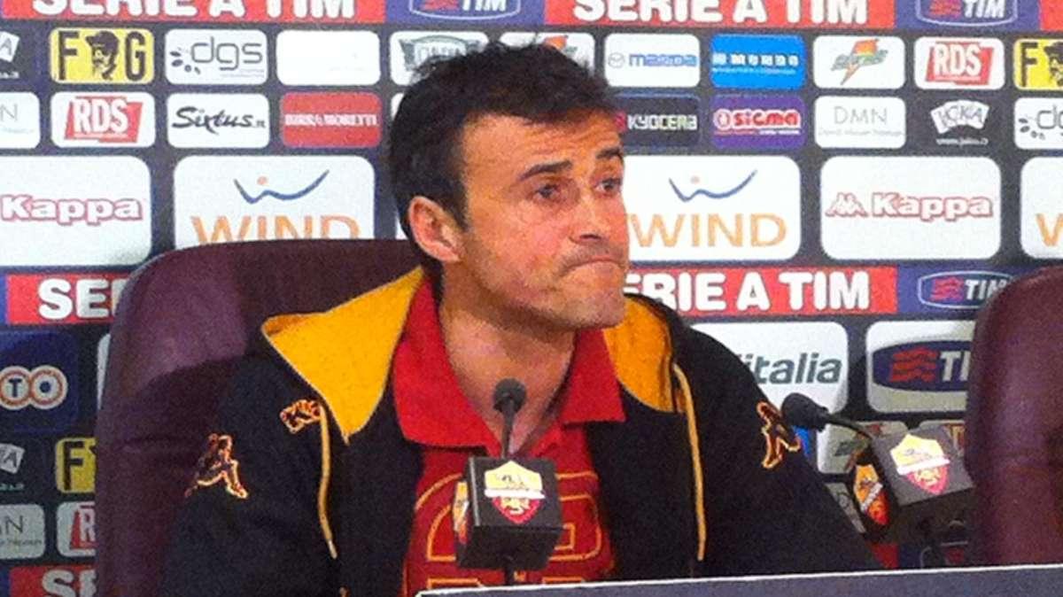 Luis Enrique: "Ora serve regolarità.  Osvaldo è quasi pronto, mi aspetto tantissimo da De Rossi"