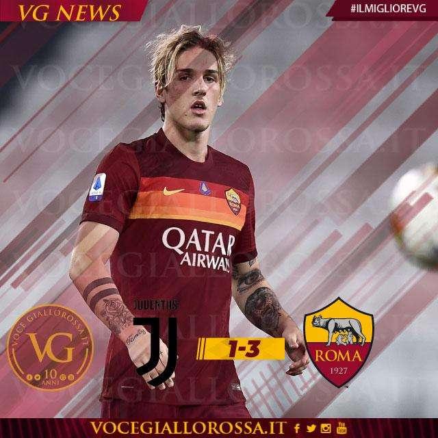 #IlMiglioreVG - Zaniolo è il man of the match di Juventus-Roma 1-3. GRAFICA!