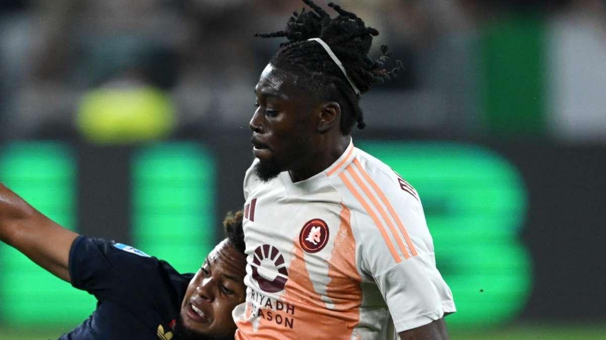 Koné celebra la seconda presenza con la Roma: "Di nuovo"
