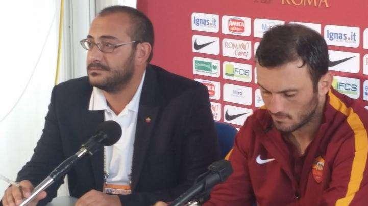 BAD WALTERSDORF - Torosidis: "Il mio futuro è la Roma, ho firmato per tre anni. Vogliamo lo scudetto". FOTO! VIDEO!