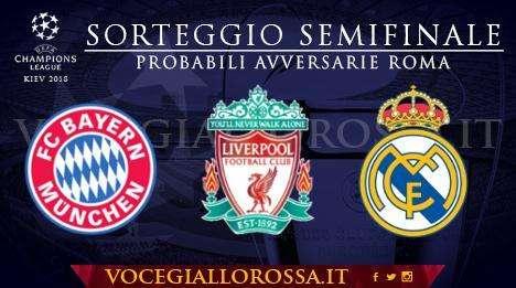 Champions League, venerdì alle 13:00 il sorteggio delle semifinali: le possibili avversarie della Roma
