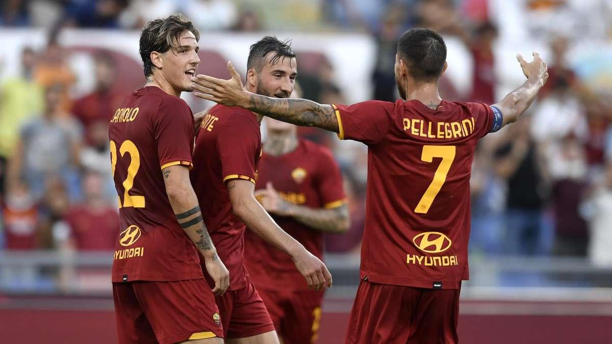 Roma-Trabzonspor 3-0 - Tris azzurro firmato da Cristante, Zaniolo ed El Shaarawy: giallorossi qualificati ai gironi di Conference League