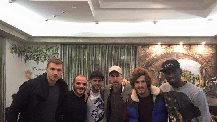 Una cena tutta giallorossa per ripartire. FOTO!