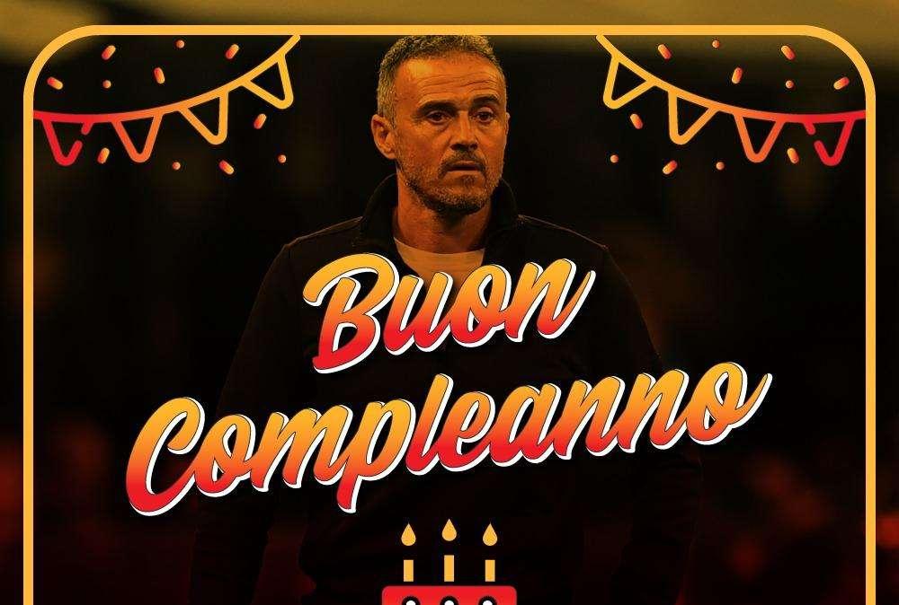 Un hombre tanto vertical quanto vero: tanti auguri Luis. GRAFICA!