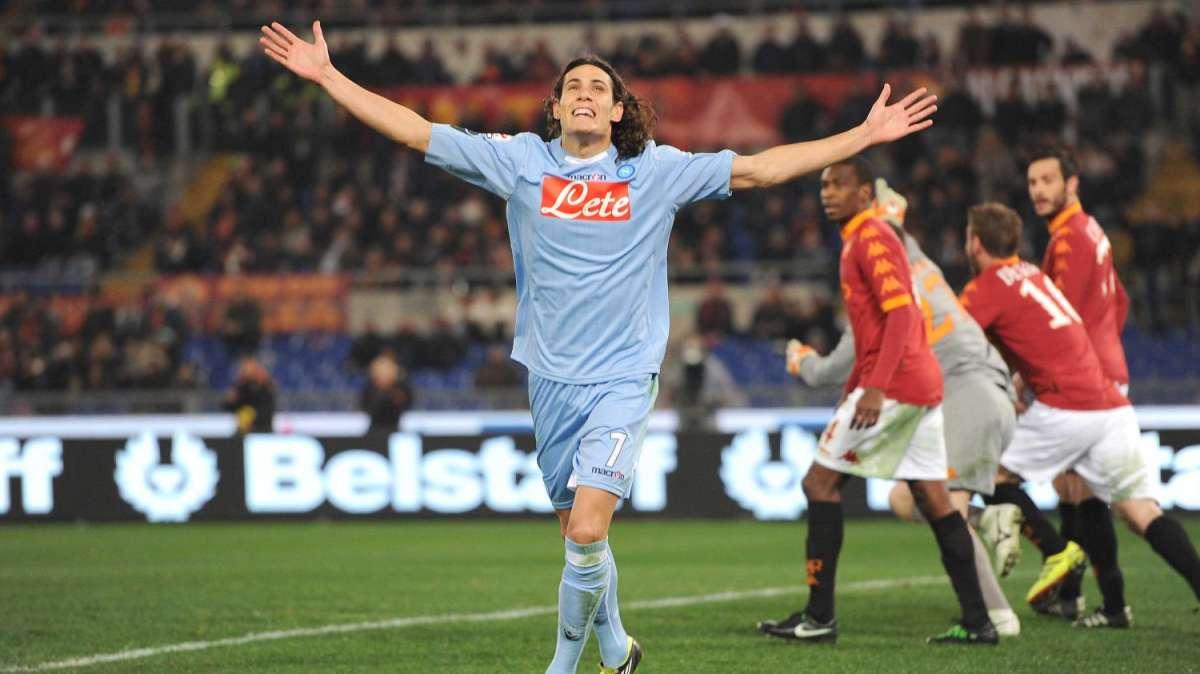 Roma-Napoli 0-2: i giallorossi cadono sotto i colpi di Cavani