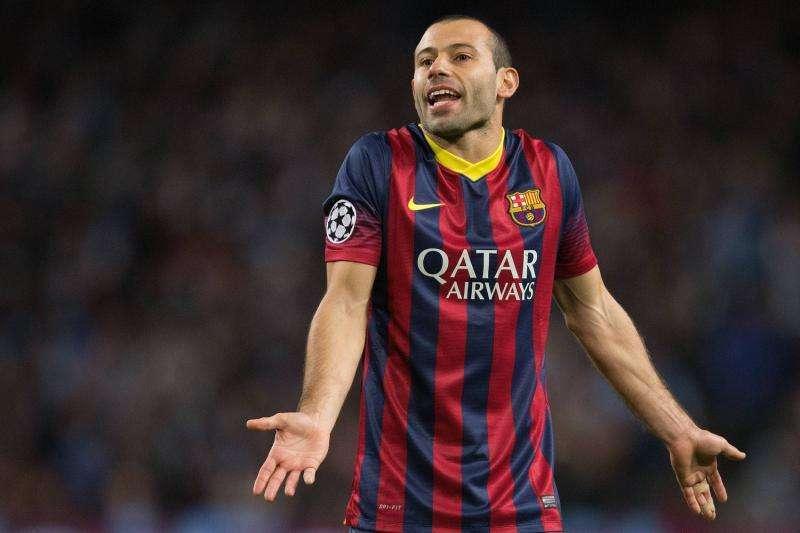 Barcellona, problema muscolare per Mascherano