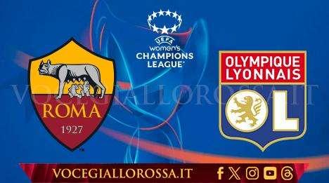 Women's Champions League - Roma-Lione 0-3 - Le giallorosse escono battute senza trovare il gol