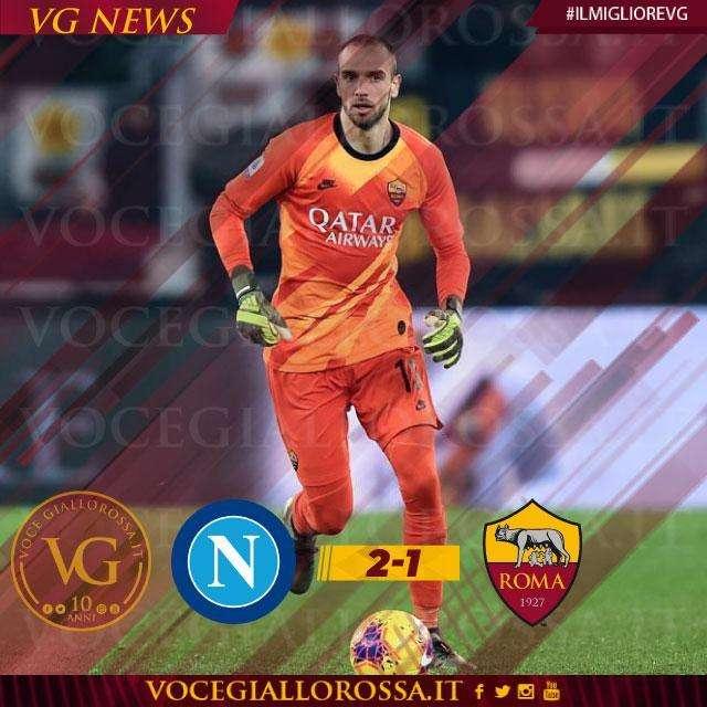 #IlMiglioreVG - Pau Lopez è il man of the match di Napoli-Roma 2-1. GRAFICA!