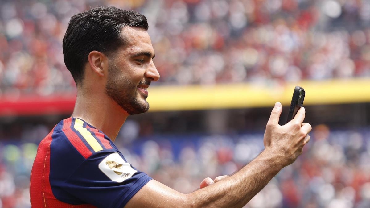 Mondiali: Merino guida la cooperativa del gol spagnola per battere Mbappé