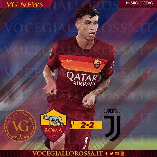 #IlMiglioreVG - Ibanez è il man of the match di Roma-Juventus 2-2. GRAFICA!