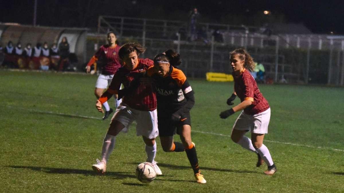 Coppa Italia Femminile - La Roma batte 7-0 la Roma CF e vola ai quarti. Tripletta per Andressa, doppietta per Corelli, in gol anche Landa e Massa. VIDEO! GRAFICA! FOTO!