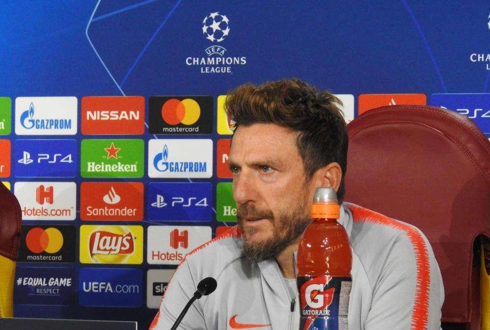 Di Francesco: "Meritavamo un gol in più di vantaggio". VIDEO!
