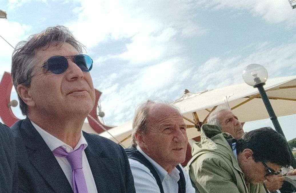 Alcuni ex campioni giallorossi presenti all'Italian Guineas Day. FOTO!