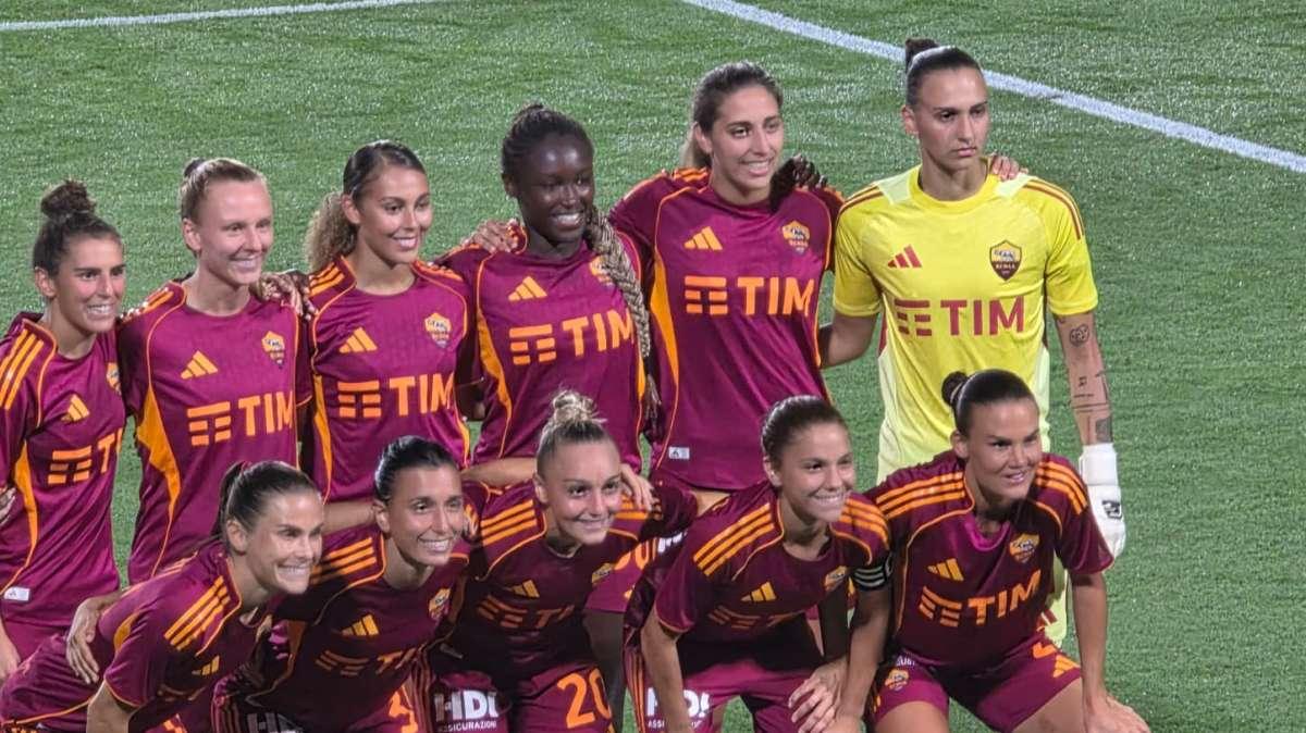 Roma Femminile, le convocate di Rossettini per la gara contro lo Sporting CP. Viens torna a disposizione