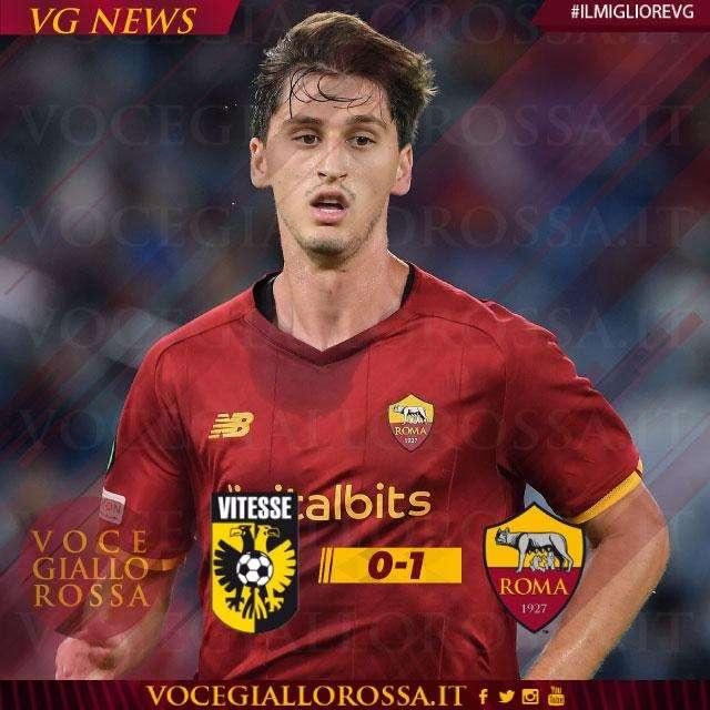 #IlMiglioreVG - Marash Kumbulla è il man of the match di Vitesse-Roma 0-1. GRAFICA!
