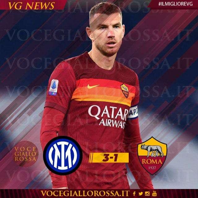#IlMiglioreVG - Edin Dzeko è il "man of the match" di Inter-Roma 3-1. GRAFICA!