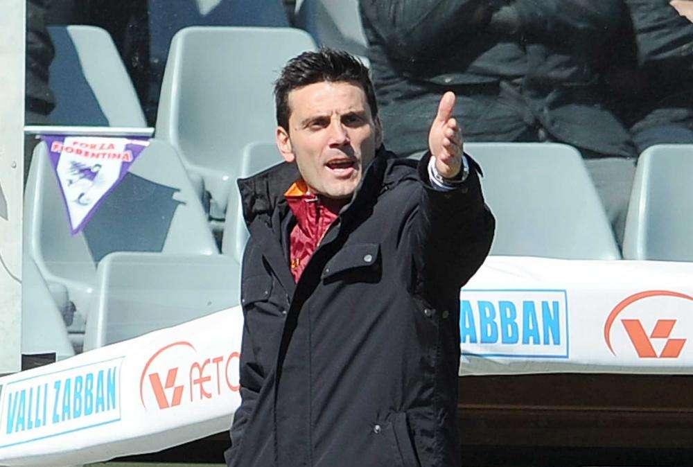 TRIGORIA - Montella studia la difesa contro il Palermo. Alberto De Rossi segue l'allenamento con lui. Loria ancora tra i titolari. Assenti Mexes, Juan e Julio Sergio