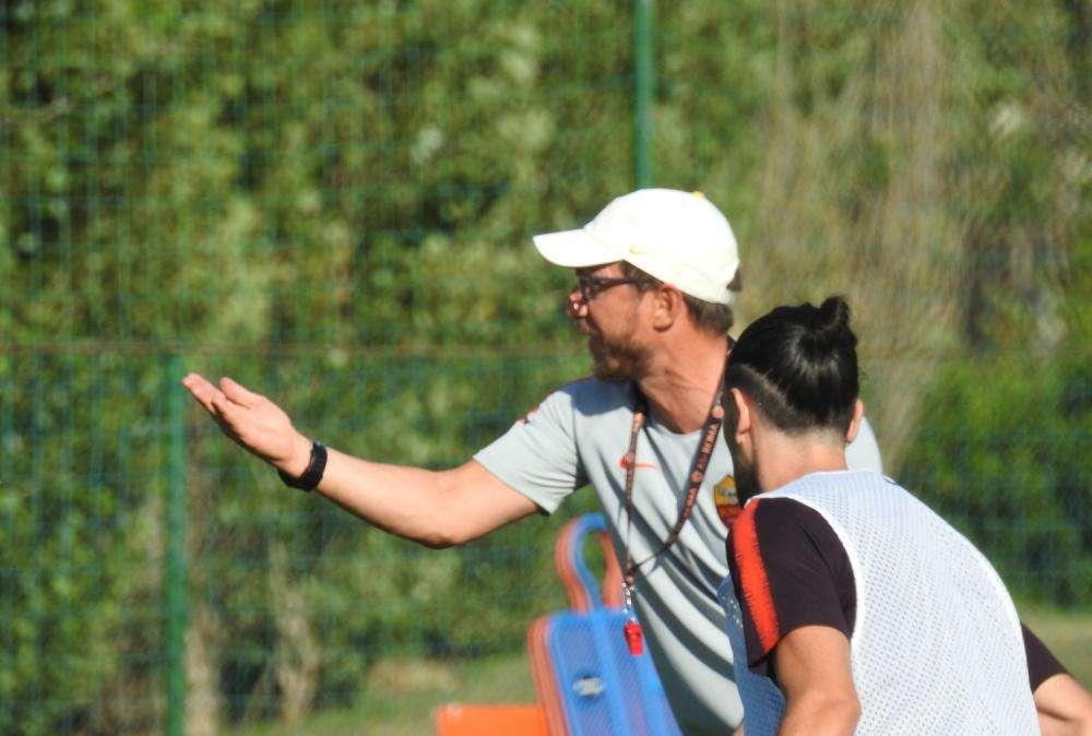 Di Francesco torna al 4-3-3: "Giocherà chi sarà più in forma"