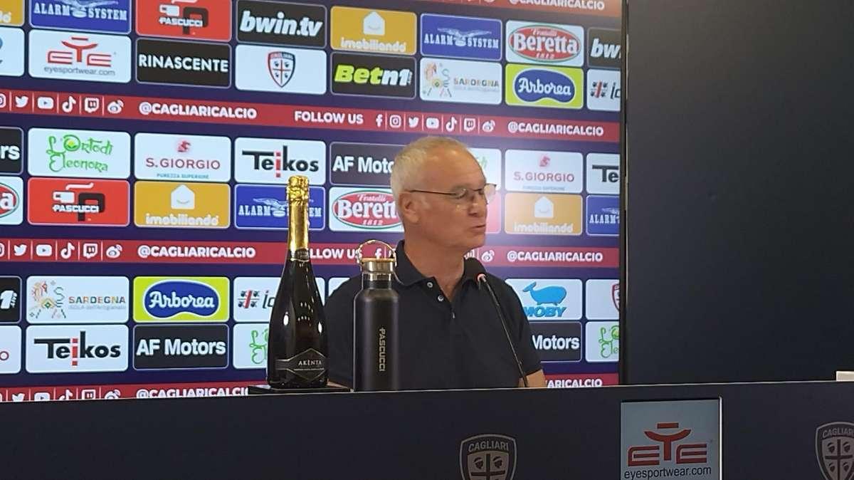 Cagliari, Ranieri: "Roma per me è sempre speciale. De Rossi? Spero che faccia la carriera che merita, era un allenatore in campo"