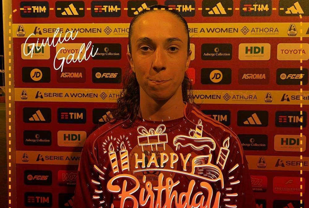 La più giovane a debuttare con la Roma e lo scarpino di bronzo FIFA: tanti auguri Giulia. GRAFICA!