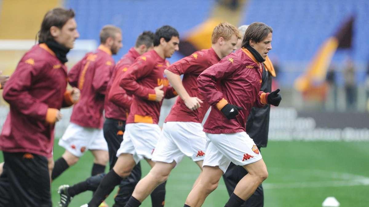 I saluti di fine stagione, Borriello: "Ci vediamo l'anno prossimo". Perrotta: "Resto di sicuro". Greco: "E' difficile che rimanga"