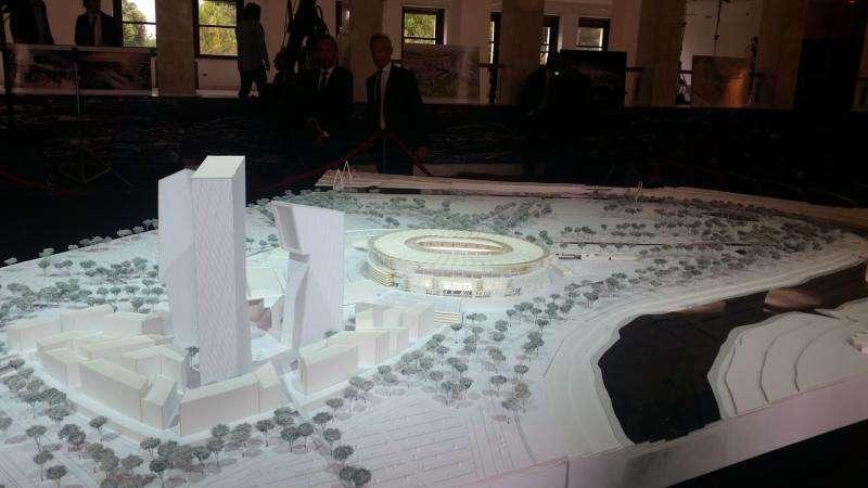 Il dossier sul progetto del nuovo stadio consegnato dal Comune alla Regione