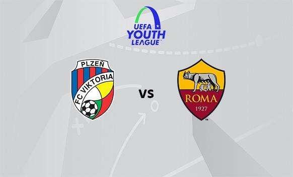 UEFA YOUTH LEAGUE - FC Viktoria Plzeň vs AS Roma 2-4