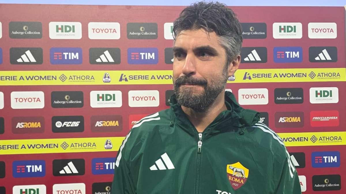 Roma Femminile, Rossettini: "La squadra raccoglie i postumi della sconfitta in Europa. Sarà una Ternana più consapevole e ci terranno a fare bene"