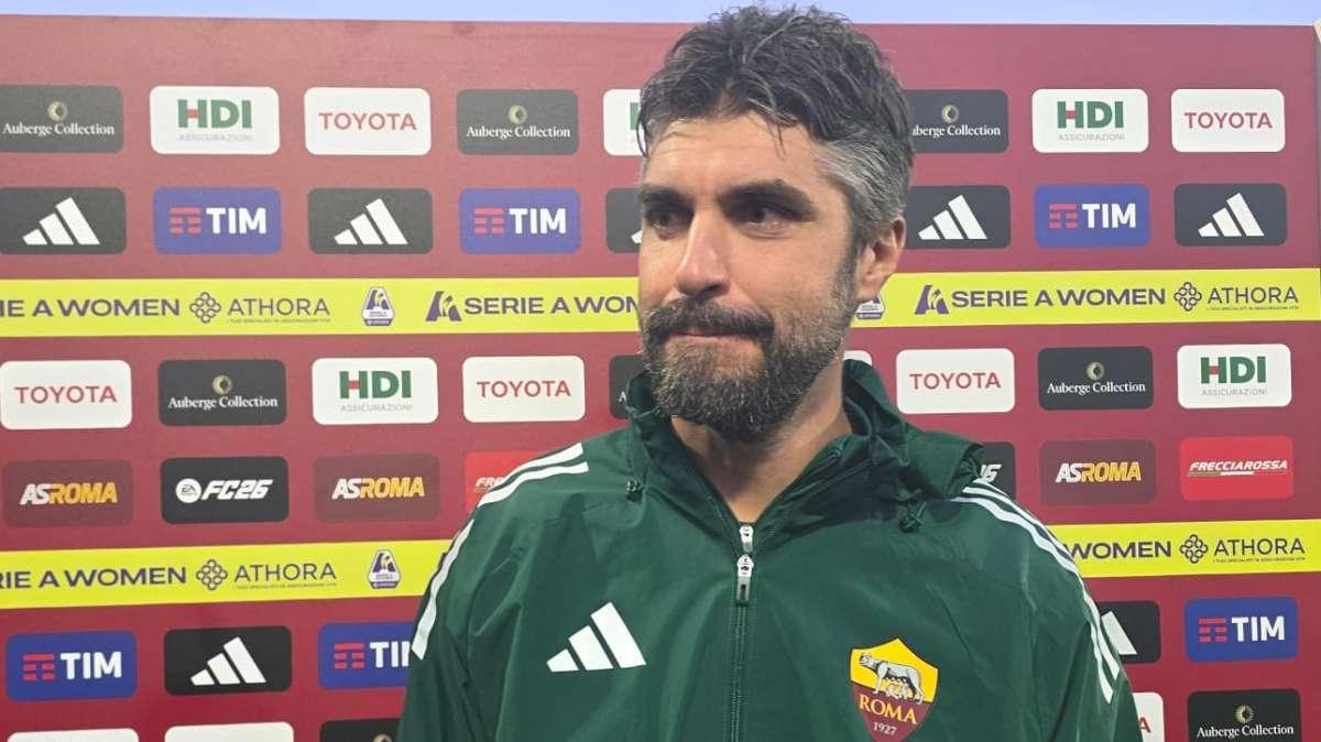 Roma Femminile, Rossettini: "Fino all’autogol abbiamo avuto anche delle opportunità in transizione importanti". VIDEO!