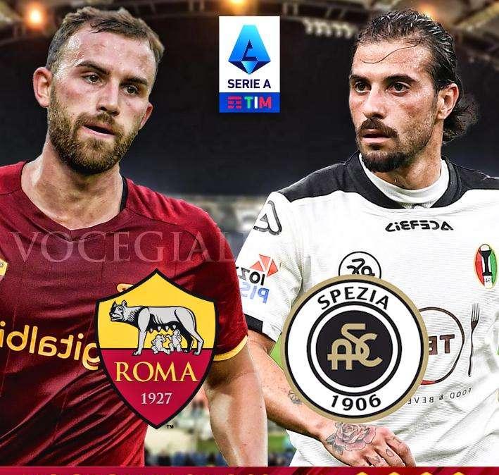 Roma-Spezia - La copertina del match. GRAFICA!