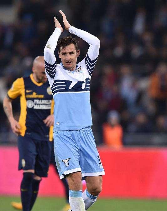 Lazio, Klose: "Obiettivo reale Europa League, ma pensiamo al secondo posto"