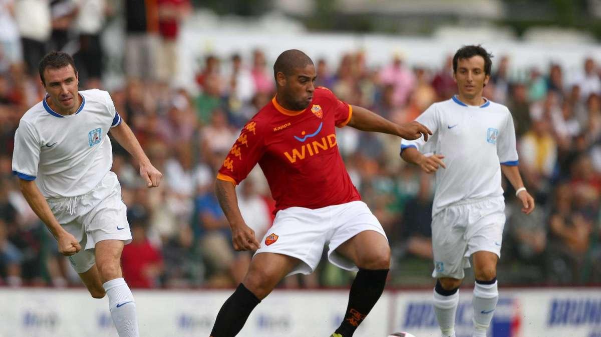  Roma-RisconeBrunico 13-0: triplette di Vucinic e Riise, primo gol per Adriano!
