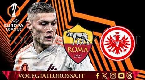 Roma-Eintracht Francoforte 2-0 - Angelino e Shomurodov stendono i tedeschi: giallorossi ai playoff