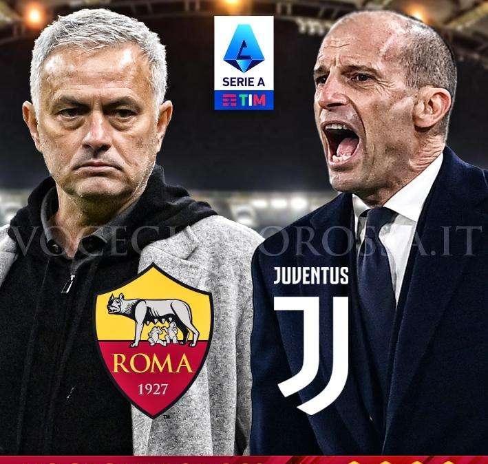 Roma-Juventus - La copertina del match. GRAFICA!
