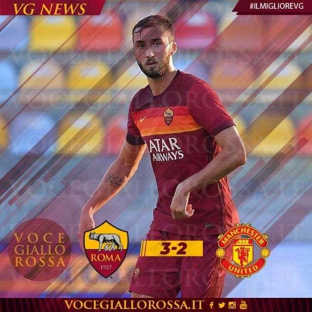 #IlMiglioreVG - Cristante è il man of the match di Roma-Manchester United 3-2. GRAFICA!