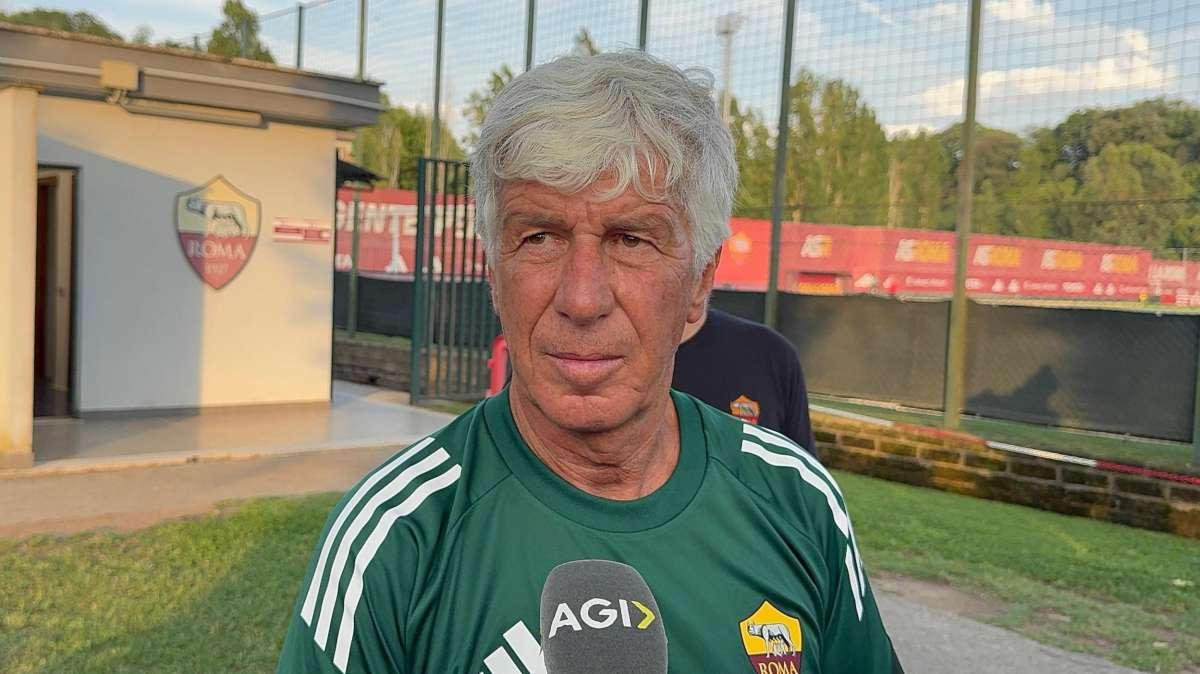 Gasperini: "L'obiettivo importante è acquisire credibilità. La Roma deve essere una squadra ambiziosa, deve guardare sempre in alto"