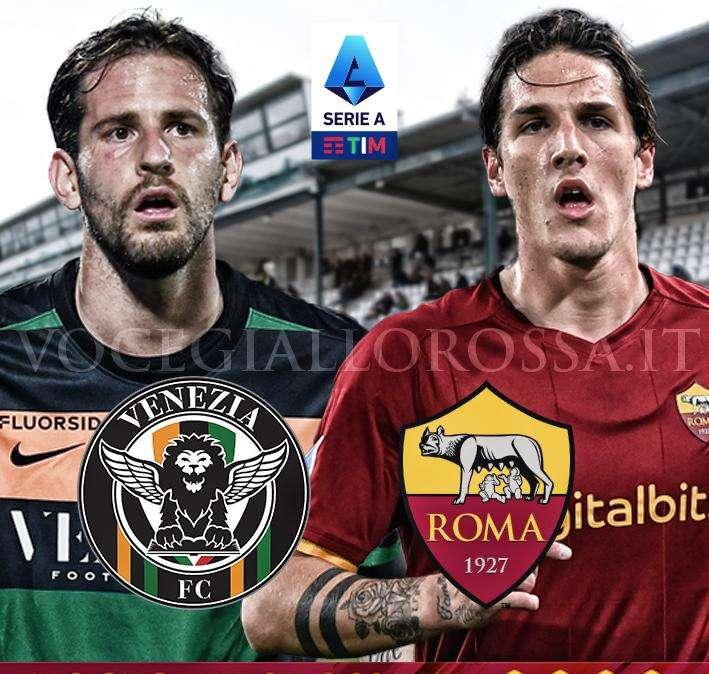 Venezia-Roma - La copertina del match. GRAFICA!