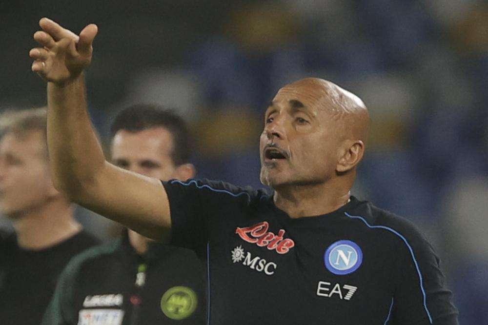 Napoli, Spalletti: "Nel primo tempo Napoli in difficoltà"