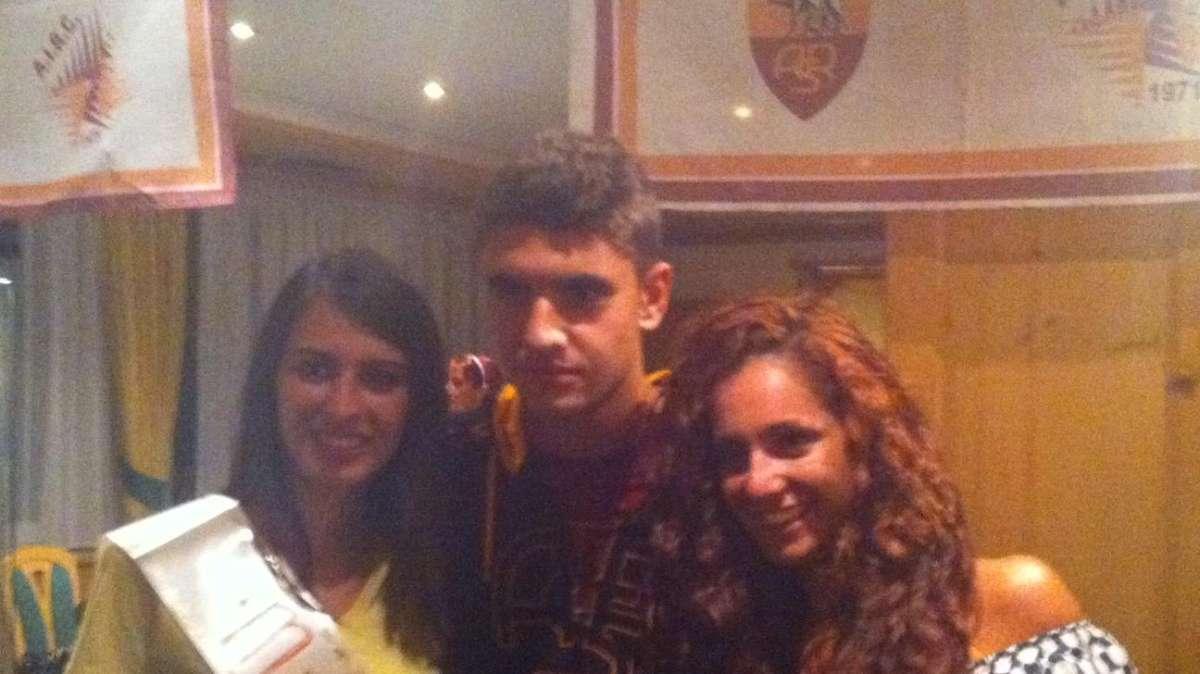 Serata AIRC, premiata miss tifosa, presenti Josè Angel, Caprari e Antei. Lo Monaco: "Domani Bojan sarà a Riscone"; Scaglia: "Ai tifosi chiediamo pazienza"