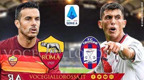Roma-Crotone 5-0 - I giallorossi asfaltano il Crotone con le doppiette di Pellegrini e Mayoral e il gol di Mkhitaryan