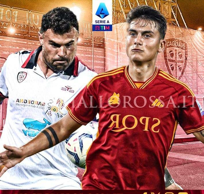 Cagliari-Roma - La copertina del match. GRAFICA!