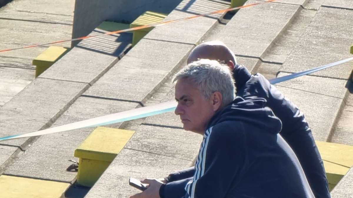 VG - Mourinho, Volpato e Tahirovic assistono alla gara della Primavera. FOTO!